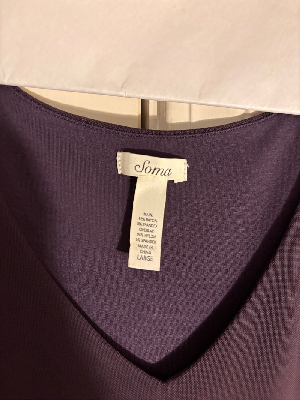 Soma Asymmetrical Handkerchief Hem Dress - Plum - Picture 3 of 4